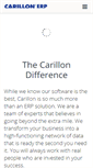 Mobile Screenshot of carillonerp.com